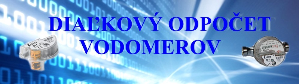 Diaľkový odpočet vodomerov